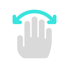 Editable hand swipe vector icon. Part of a big icon set family. Perfect for web and app interfaces, presentations, infographics, etc
