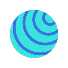 Editable gym ball vector icon. Part of a big icon set family. Perfect for web and app interfaces, presentations, infographics, etc