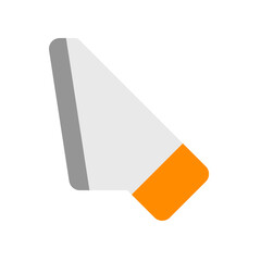 Editable slice tool vector icon. Part of a big icon set family. Perfect for web and app interfaces, presentations, infographics, etc