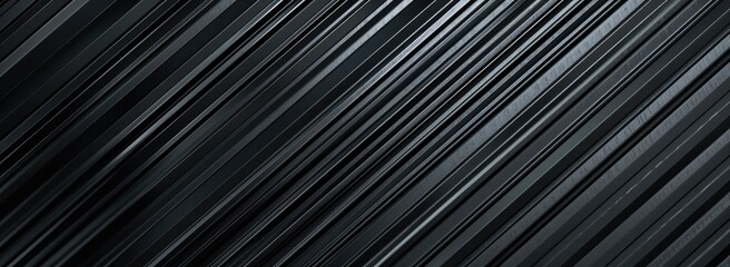 a close up of a black curtain on a black background
