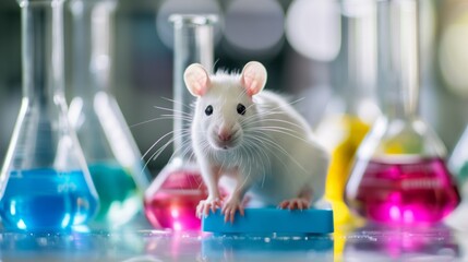 rat in laboratory