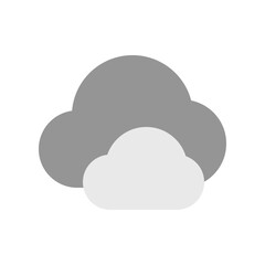 Editable clouds vector icon. Part of a big icon set family. Perfect for web and app interfaces, presentations, infographics, etc