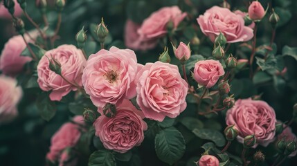 Roses that are pink - Powered by Adobe