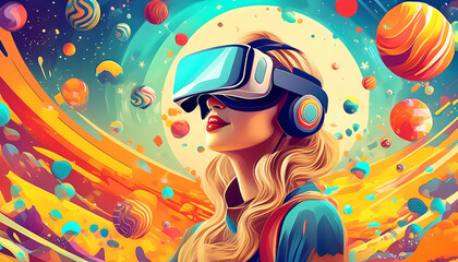 Step into the Future, Young Minds Engage with Augmented Reality Eyeglasses VR Experience