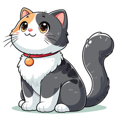 Cat cay Adobe Illustrator Artwork