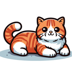 Cat cay Adobe Illustrator Artwork