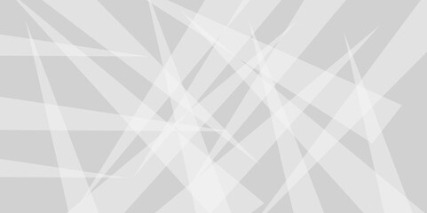 Obraz premium Abstract geometric background corner with lines. Gray and white texture background. White paper polygonal triangle background. Layered geometric triangle shapes.