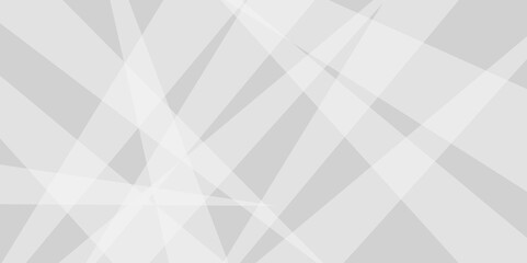 Fototapeta premium Abstract geometric background corner with lines. Gray and white texture background. White paper polygonal triangle background. Layered geometric triangle shapes.
