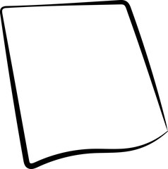 ink outline abstract