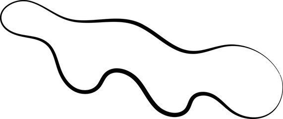 ink outline abstract