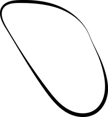 ink outline abstract