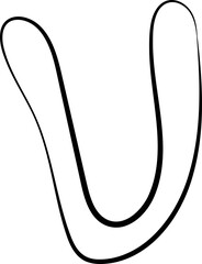 ink outline abstract