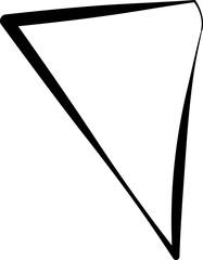 ink outline abstract