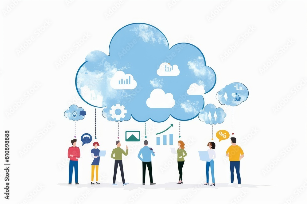 Poster collaborative and cognitive advancements in virtual team management empower organizations with techn