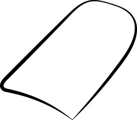 ink outline abstract