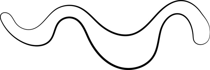 ink outline abstract