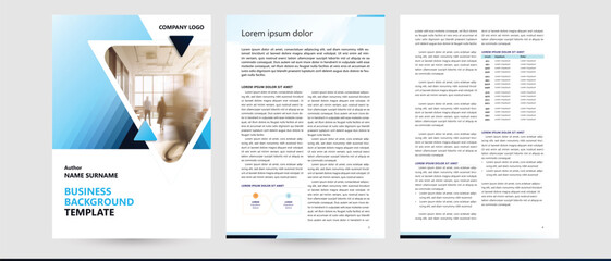 business document template information layout design on page. company annual report, business proposal, booklet, newsletter brochure, catalog in corporate finance statistic economic style