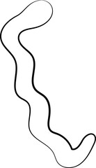 ink outline abstract