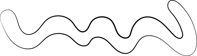 ink outline abstract