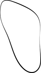 ink outline abstract