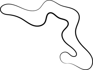 ink outline abstract