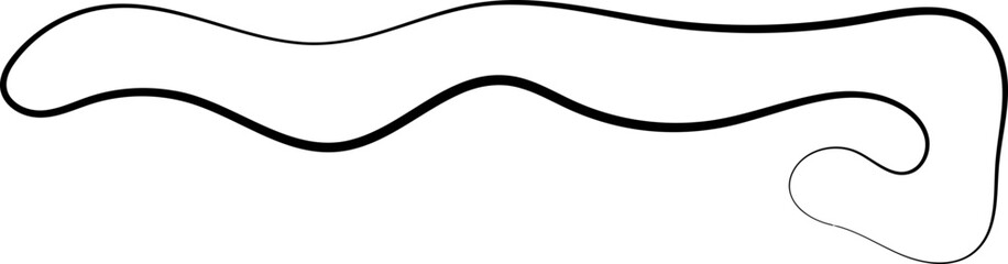 ink outline abstract