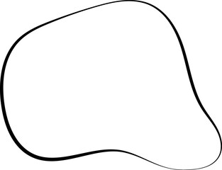 Obraz premium ink outline abstract