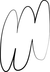 ink outline abstract