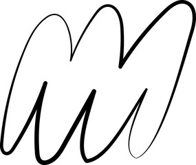 ink outline abstract