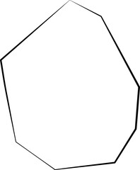 ink outline abstract