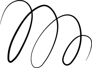 ink outline abstract