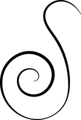 ink outline abstract