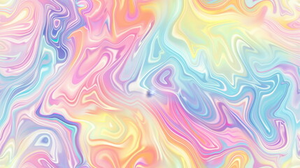 Obraz premium Seamless pattern. Vibrant abstract multicolor marble pattern suitable for creative projects and backgrounds. Ideal for digital art, graphic design, and modern decor.