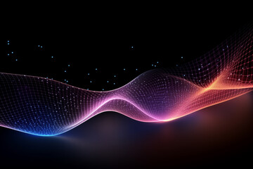 Abstract technology digital line electronic network data innovation concept background.