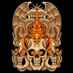 the gold scorpion