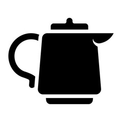 kettle glyph icon