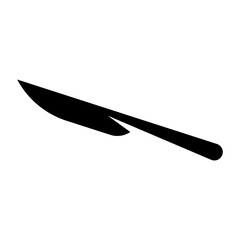 knife glyph icon