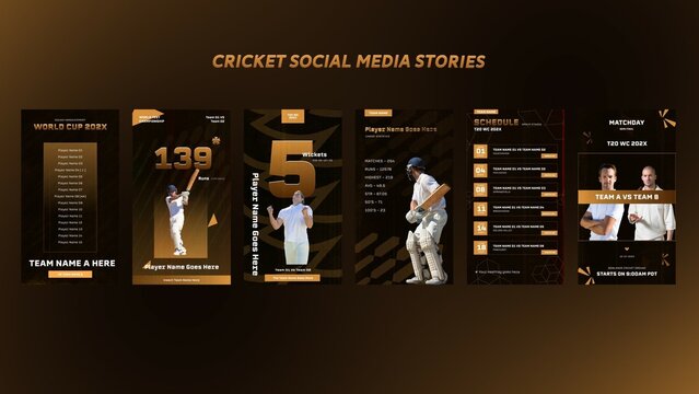 Cricket Social Media Stories