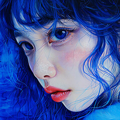 Fototapeta premium portrait of the girl