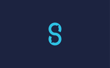 letter s with chat logo icon design vector design template inspiration