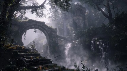 Game concept background design