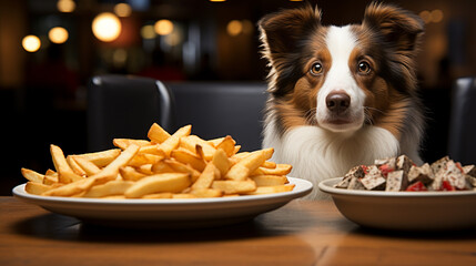 border collie dog  HD 8K wallpaper Stock Photographic Image