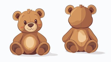 Isolated teddy bear vector design Vector illustration