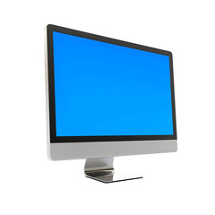 LCD screen Isolated on transparent background, png