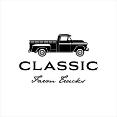 Farm truck with a classic style design