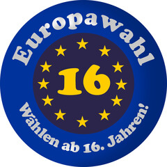 Europawahl - Wählen ab 16. Jahren!