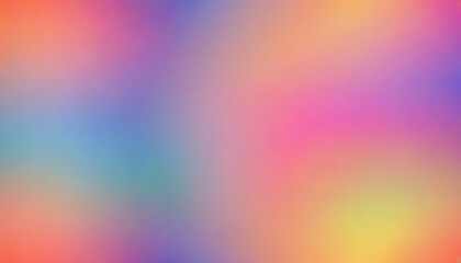 Obraz premium Rainbow Gradient Mesh Blurred Background. AI Generated