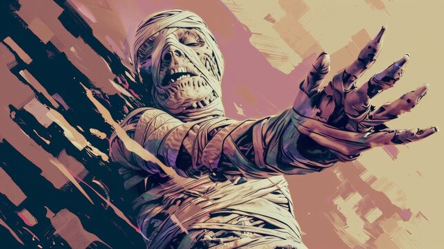 An ancient Egyptian mummy rises from the dead to terrorize the living.