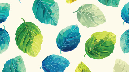 Leaf pattern isolated icon Vector illustration. Vector