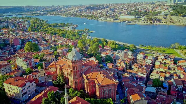 Aerial view of Istanbul